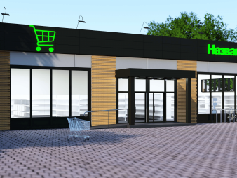 Магазин из сэндвич-панелей