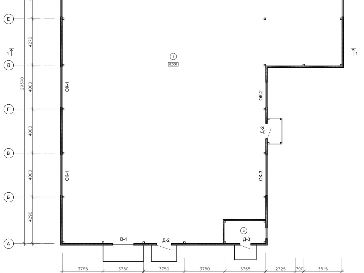 Планировка Магазин из сэндвич-панелей -  фото 2