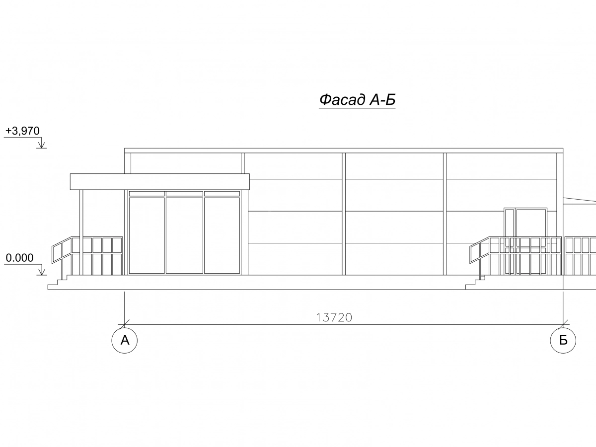 Планировка Магазин из сэндвич-панелей -  фото 3