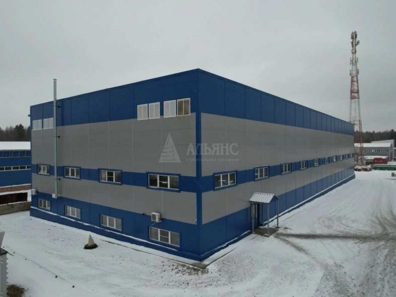Производственный цех из сэндвич панелей - фото 1