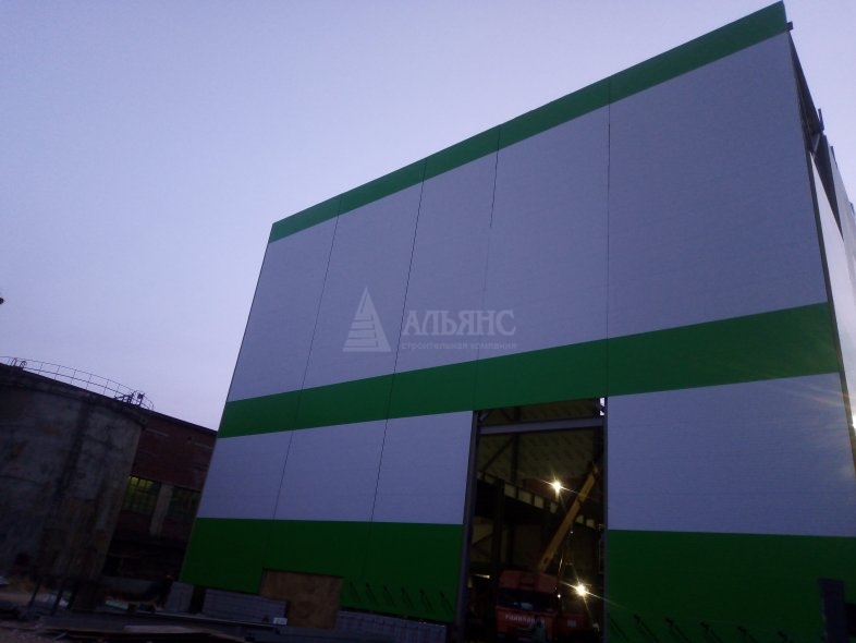 Цех бумажного комбината АО "Волга" из сэндвич-панелей - фото 11